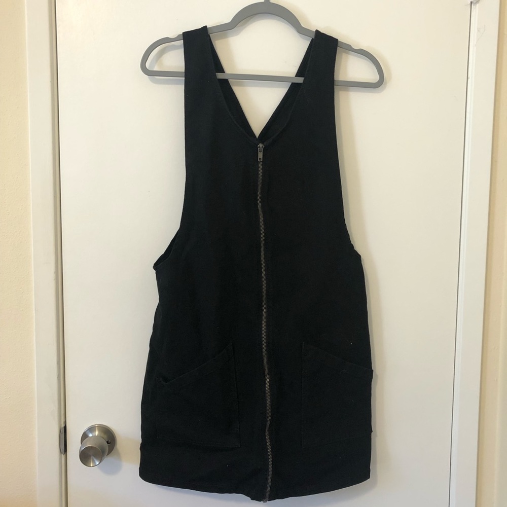 NWT Black Overall dress